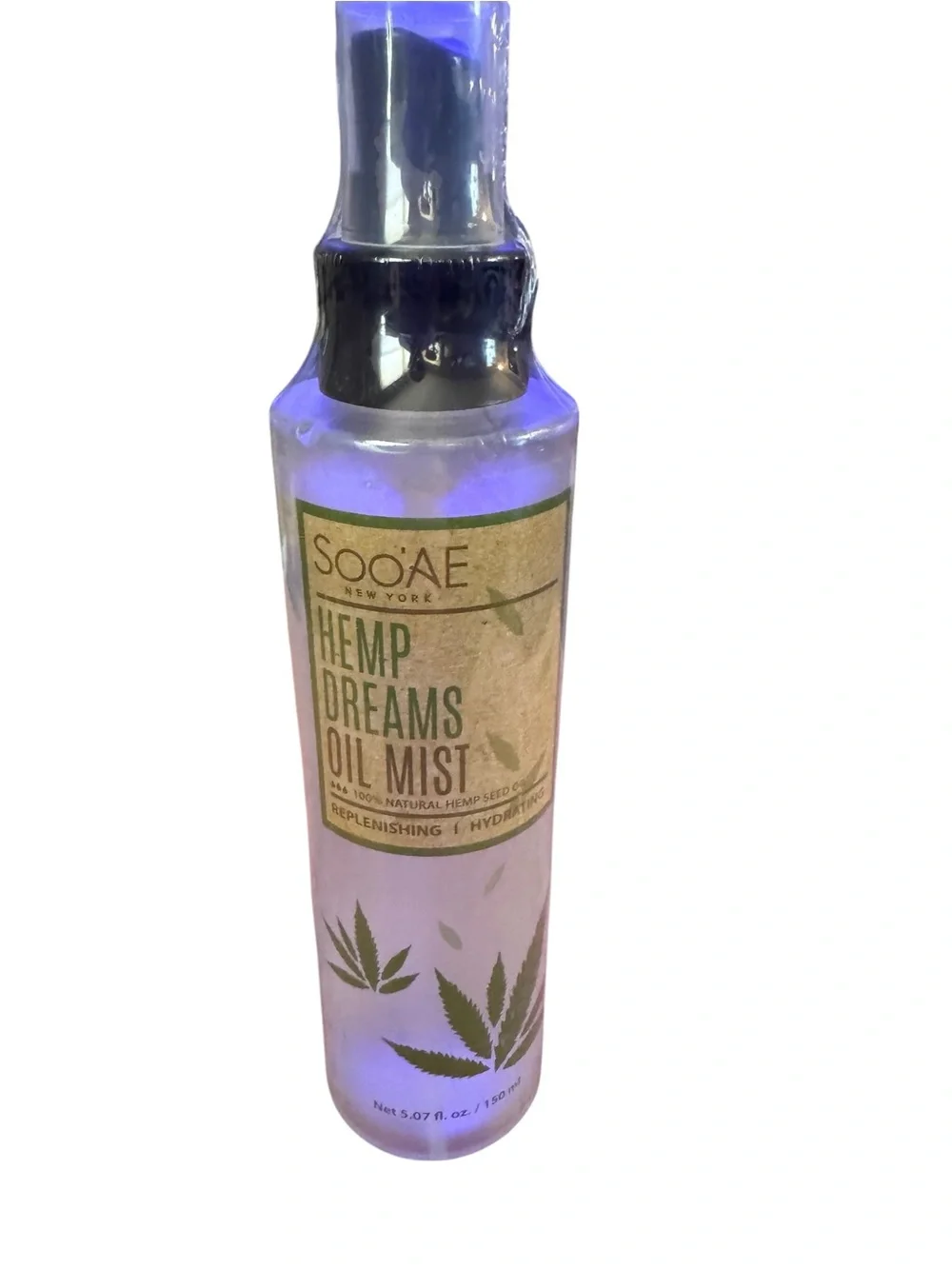 Hemp Dreams Oil Mist - Hydrating Face & Body Moisturizer (Purple)